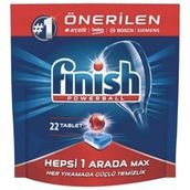 Finish Hepsi Bir Arada 22 Adet Bulaşık Makinesi Tableti