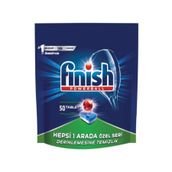 Finish Hepsi Bir Arada 50 Tablet Bulaşık Makinesi Deterjanı