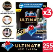 Finish Ultimate 255 Kapsül Bulaşık Makinesi Deterjanı Tableti