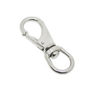 Fırdöndülü Karabina. Paslanmaz Krom. No 0 1/2"