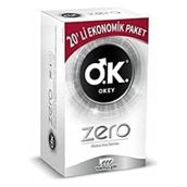 Fırsat Mağazam Zero (20X2) + Okey Zero Kayganlaştırıcı Jel (100 Ml) - Ahşap