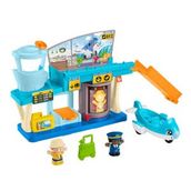 Fisher Price HTJ26 Little People Eğlenceli Havaalanı Oyun Seti