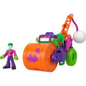 Fisher-Price® Imaginext DC Super Friends™ Özel Araçlar - Joker & Streamroller - Oyuncak Figür Seti - GKJ23
