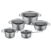 Fissler Phi Collection Cam Kapak 9 Parça Tencere Seti
