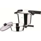 Fissler Vitaquick Bluepoint 6+3.5 lt 2'li Çelik Düdüklü Tencere Seti