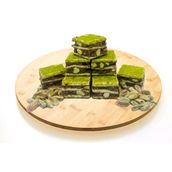 Fıstık Bahçem 500 gr Kat Kat Toz Fıstıklı Çikolatalı Lokum