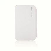 Fitcase Samsung Galaxy Tab 3 T210 7 Yan Kapaklı Standlı Beyaz Kılıf