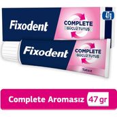 Fixodent Complete Aromasız Diş Protez Yapıştırıcı Krem 47 gr – Güçlü Tutuş, Sızdırmazlık ve Gün Boyu Konfor
