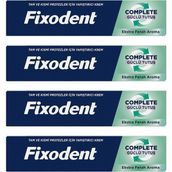 Fixodent Complete Ekstra Ferah Diş Protezi Yapıştırıcı Krem 47 gr 4 Adet
