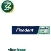 Fixodent Complete Ekstra Ferah Diş Protezi Yapıştırıcı Krem 47G - 2 Adet