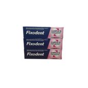 Fixodent COMPLETE PROTEZ YAPIŞTIRICI KREM GÜÇLÜ TUTUŞ 47 GR AROMASIZ X 3 ADET