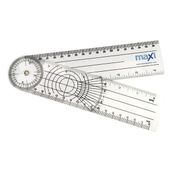 Fizyo Cep Gonyometresi Cetvel Gonyometre 20 cm