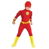 Flash Kostümü Kaslı Lüks