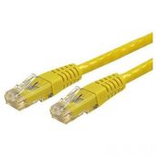 Flaxes FNK-6002S Sarı Cat6 20 cm Patch Kablo