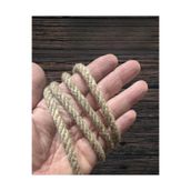 Flea Market 6mm 25 Metre Premium Jüt Halat, Bej