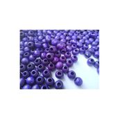 Flea Market Ahşap Boncuk 8 Mm, 100 Gr (0Rt 330-400 Adet) Mor