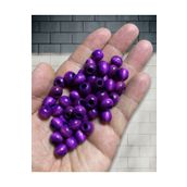 Flea Market Özel Renk özel imalat LİLA Ahşap Boncuk - ( 10 mm , 100 Adet ) BNCK-838
