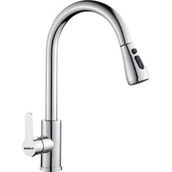 Fleko KS10S01 Spiralli Krom Mutfak Eviye Bataryası
