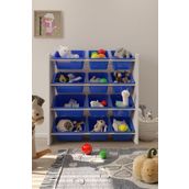 Flinder 12 Sepetli Çok Amaçlı Oyuncak Dolabı Montessori Dolap