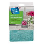 Flink & Sauber 32x35 cm 2 Adet Mikrofiber Çok Emici Genel Temizlik Bezi