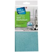 Flink & Sauber Düz Zeminler İçin 4 Adet Mikrofiber Temizlik Bezi