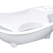 Flipper Baby Shower Bebek Banyo Küveti - Lüks Küvet Filesi Hediyeli (beyaz)