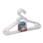 Flora F075 6'lı Büyük Kristal Elbise Askısı