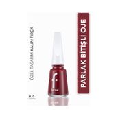 Flormar 416 Nail Enamel Parlak Bitişli Oje
