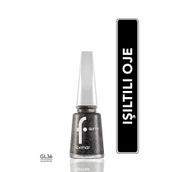 Flormar Gl036 Blackstar Yoğun Simli Şeffaf Oje