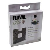 Fluval Chi Akvaryum Filtre Siyah 2 Adet Süngeri