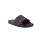 Fly Soft S263050 Siyah Kırmızı Günlük Ortopedik Erkek Spor Terlik