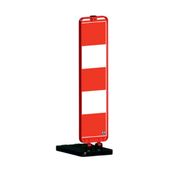 FM Trafik 120x27x48 cm Katlanır Uyarı Levhalı Bariyer