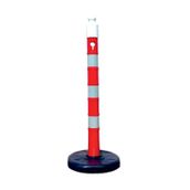FM Trafik 12420DBR 80 mm Dubalı Uyarı Dikmesi