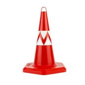 FM Trafik 500 mm Sert Baskılı Eko Plastik Koni