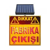 FM Trafik 600x600 mm Dikkat Fabrika Çıkışı