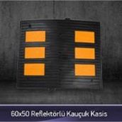 FM Trafik 60x50 Reflektörlü Kauçuk Kasis