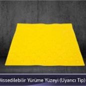 FM Trafik Hissedilebilir Yürüme Yüzeyi Uyarıcı Tip