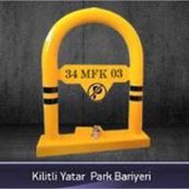 FM Trafik Kilitli Yatar Park Bariyeri