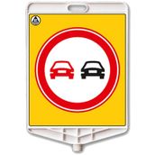 FM Trafik Sollama Yasak Dikdörtgen Uyarı Levhası