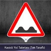 FM Trafik Tek Taraflı Kasisli Yol Tabelası
