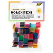 Folia 57209 10x10 mm 190 Adet Karışık Renk Mozaik Transparan