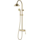 Fontana FA-6052 Fırçalanmış Altın Duş Ünitesi