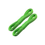 Foottab Ayakkabı Bağcığı 120 Cm Yassı Converse Bağcık Spor Ayakkabı Bağı Ipi-fıstık Yeşili