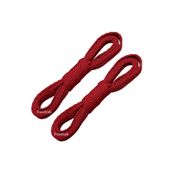 Foottab Ayakkabı Bağcığı 120 Cm Yassı Converse Bağcık Spor Ayakkabı Bağı Ipi-kırmızı