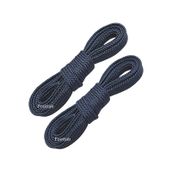 Foottab Renkli Yassı Spor Ayakkabı Bağcığı 120 Cm mavi