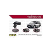 Ford Connect 2002-2009 Kol Dayama Vidasız Kolçak