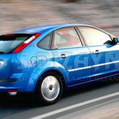 Ford Focus 2 2005-2008 4 Parça Krom Cam Çıtası