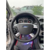 Ford Focus 2 Nikelanjlı Kaplama Deri Direksiyon Kılıfı Siyah