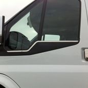 Ford Transit 2003-2013 Krom Cam Çıtası