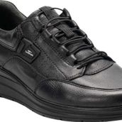 Forelli 21308-H Elinor Siyah Deri Comfort Kadın Günlük Ayakkabı